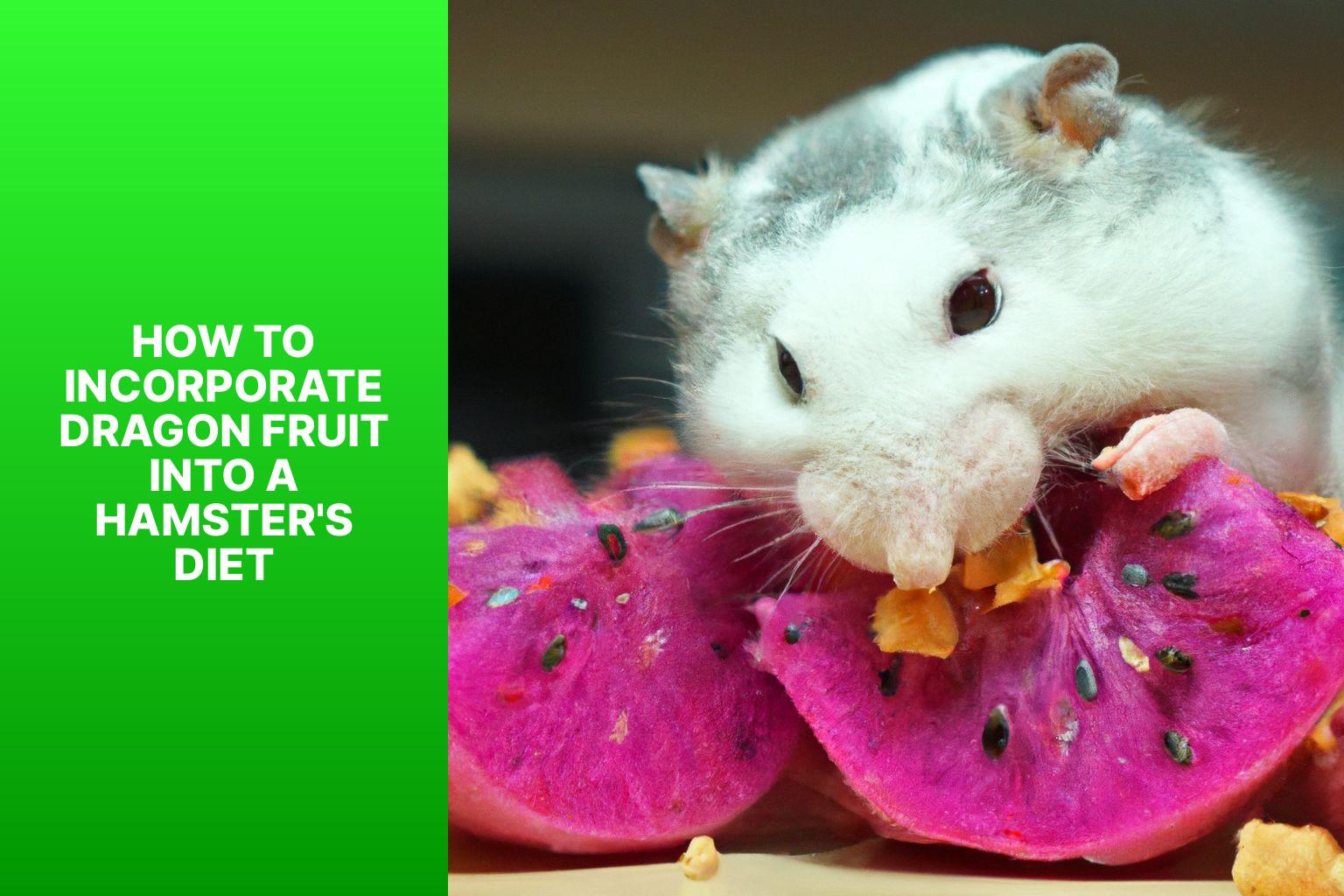 How to Incorporate Dragon Fruit into a Hamster