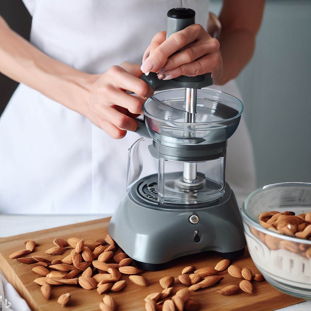 how to slice almonds in food processor