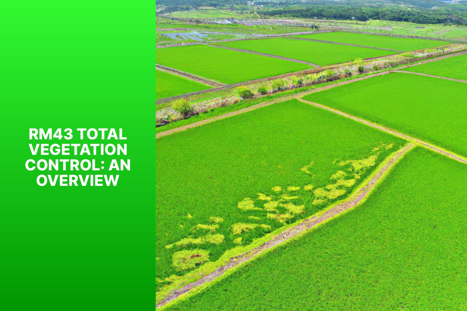 RM43 Total Vegetation Control: An Overview - How To Mix Rm43 Total Vegetation Control? 