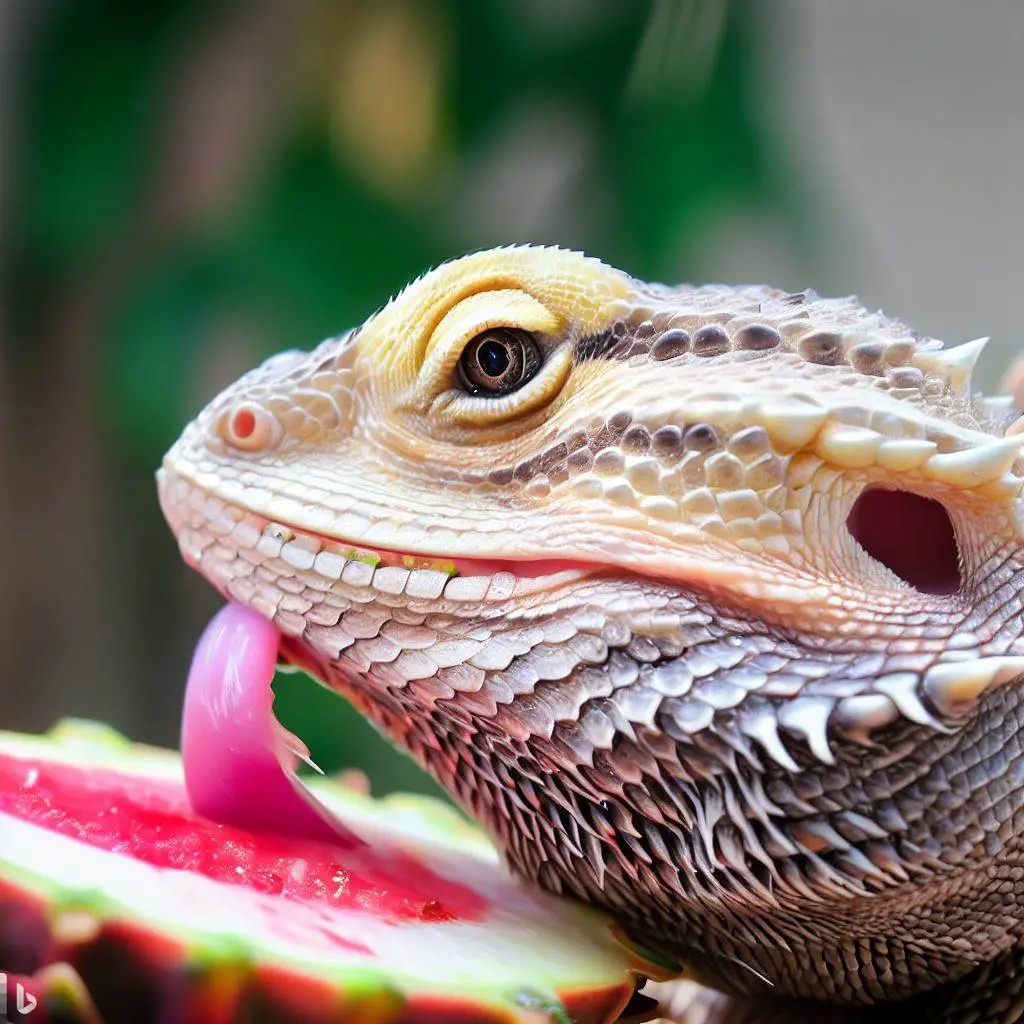 can a bearded dragon eat dragon fruit